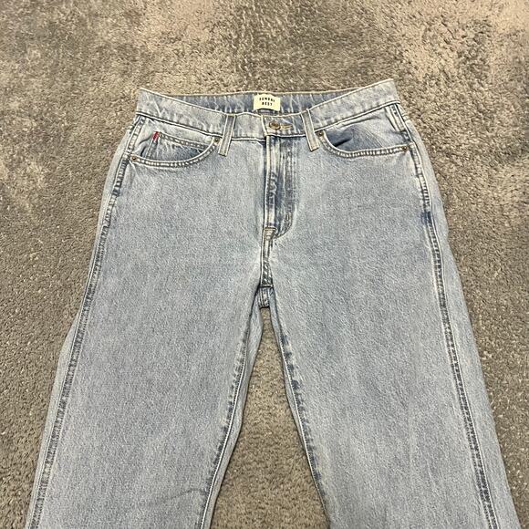 Sunday Best Aritzia Jeans Womens 6 (30x31) Distressed Straight High Rise - Picture 2 of 10